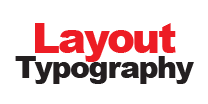 layout typography
